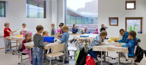 A student-centered classroom in northern Europe